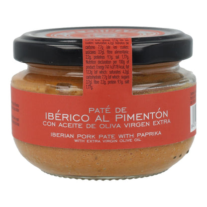 Patê Ibérico com Pimentos da La Vera La Chinata 120 gr