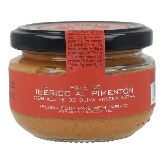 Patê Ibérico com Pimentos da La Vera La Chinata 120 gr