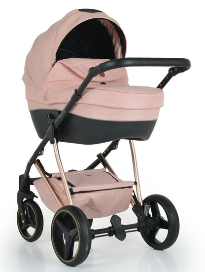 Carrito De Bebé Trio Florence Pink_1