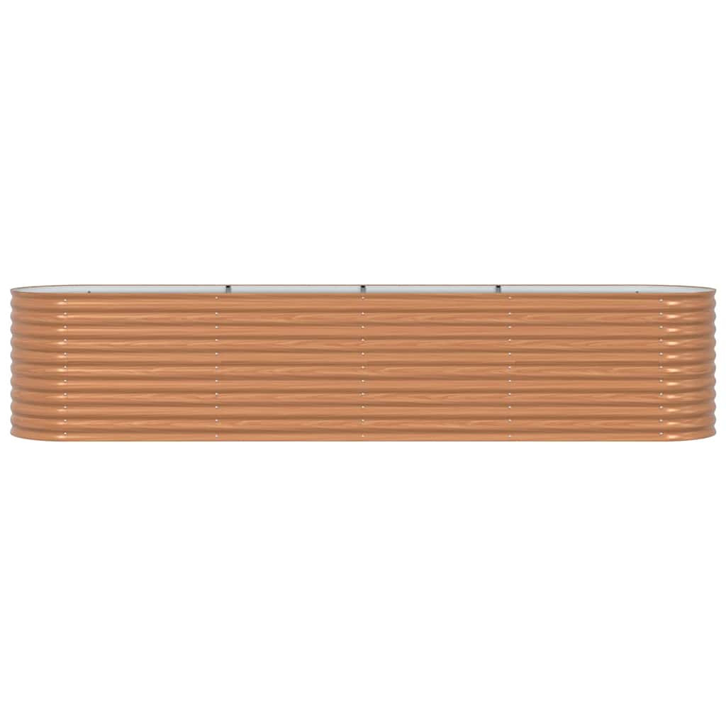 Cama Elevada Marrón 400 X 80 X 81 Cm Acero_4