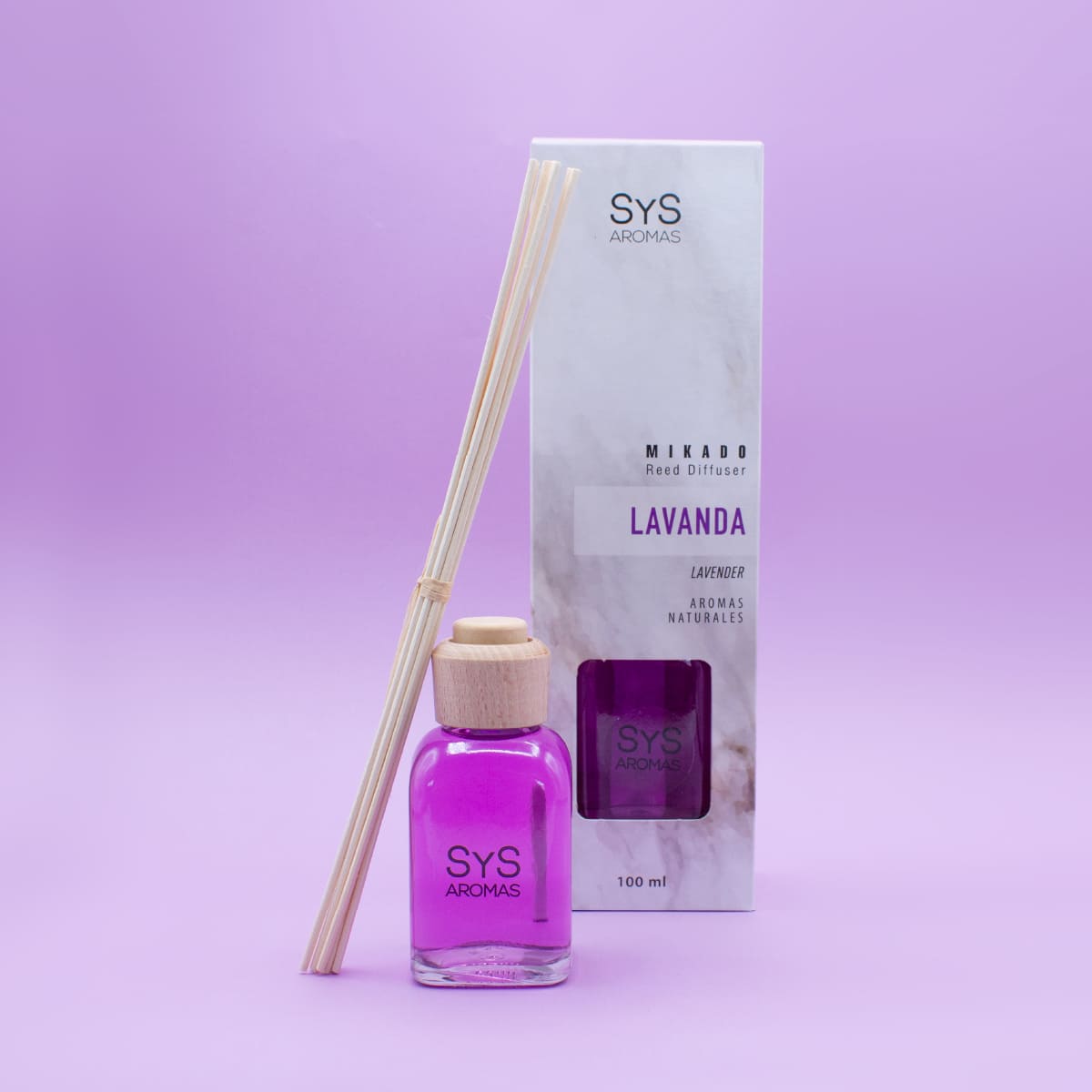 Ambientador Mikado Lavanda 100 ml | Difusor de Varillas | Fragancia Relajante y Decorativa | Hogar_3