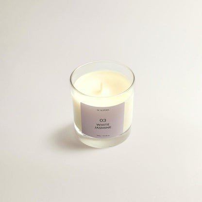 Vela Aromática 300gr Jazmín Blanco Scalpers_3