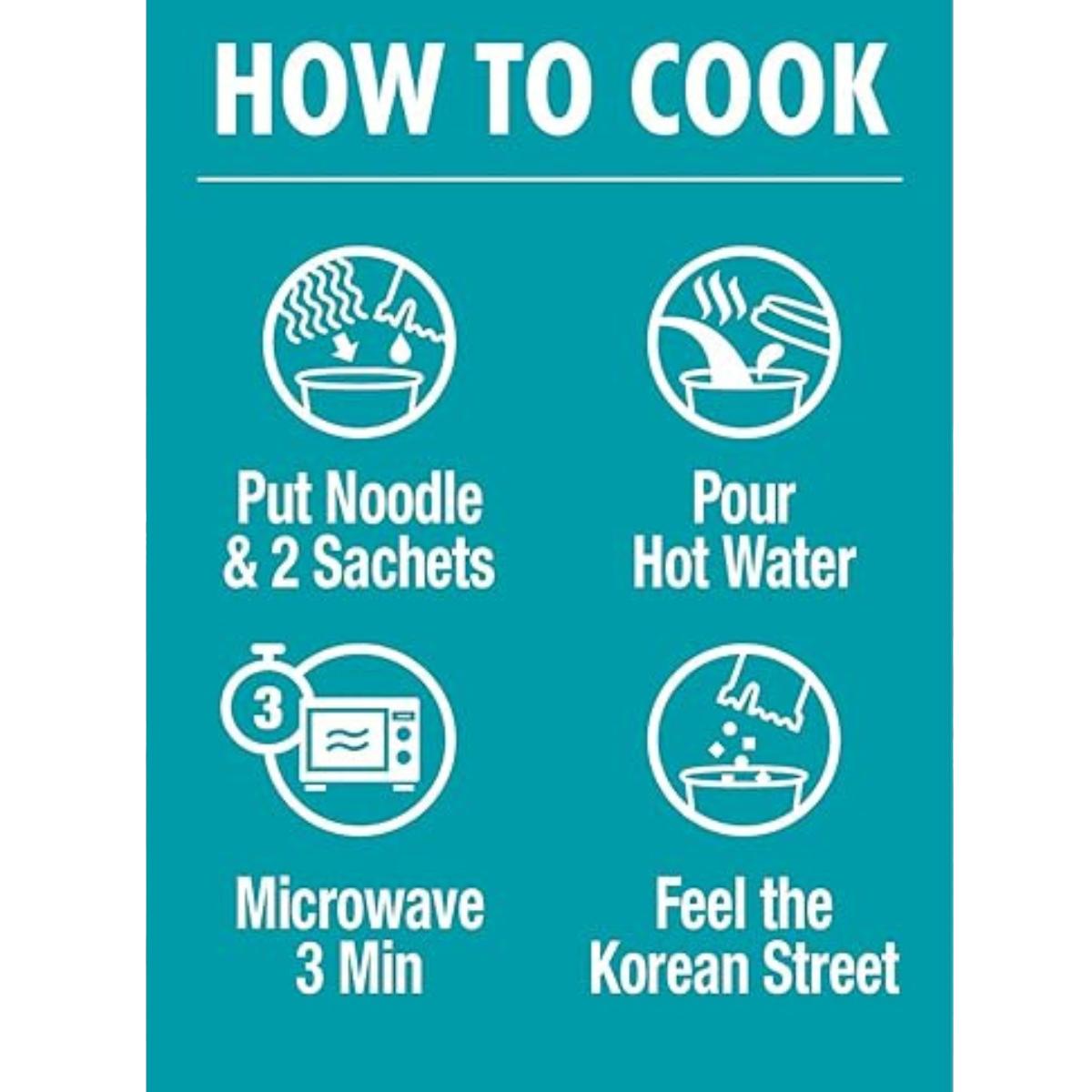 Noodles instantâneos, Ra Udong, picante, Korean Street 215 g