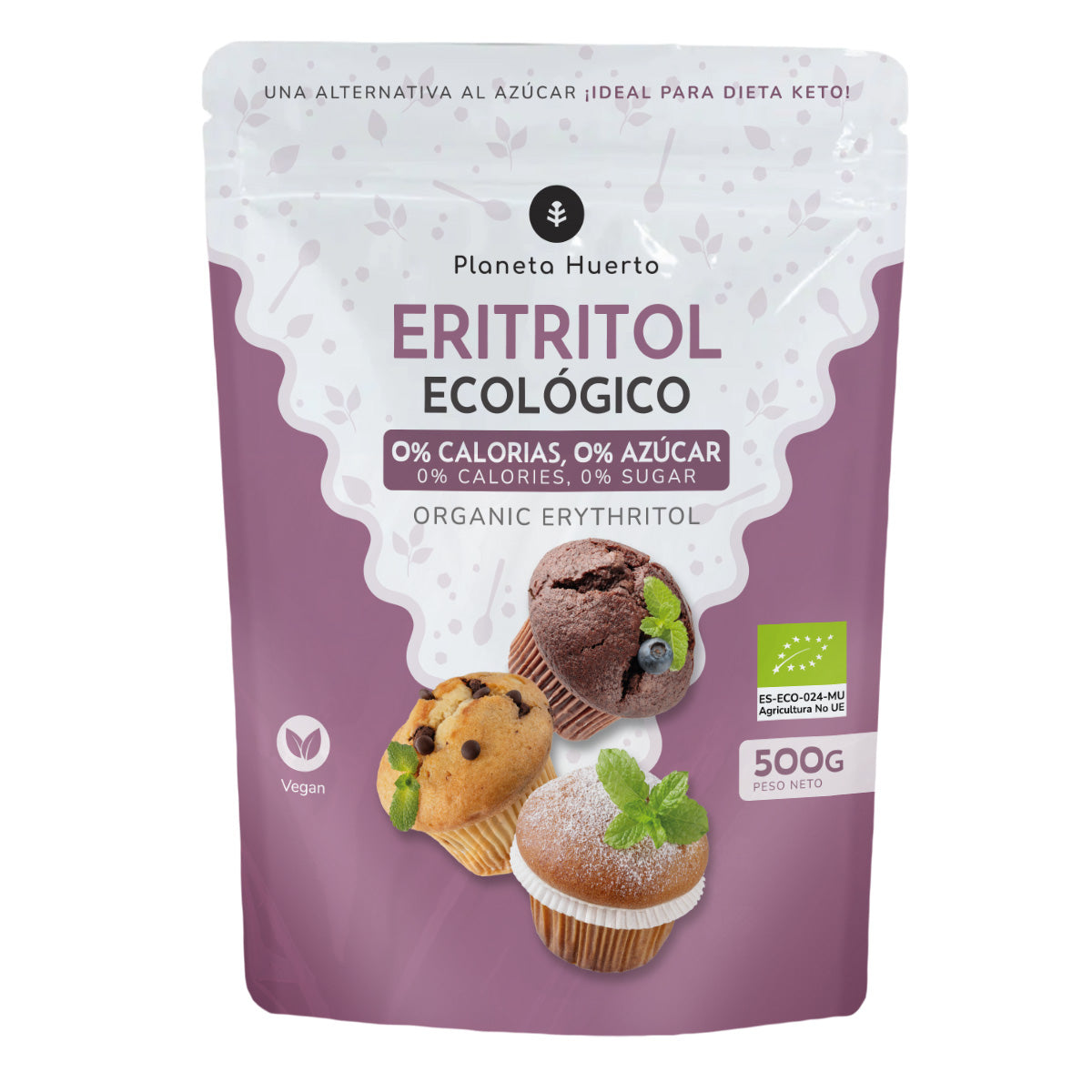 ECO Planeta Huerto Eritritol 500 g