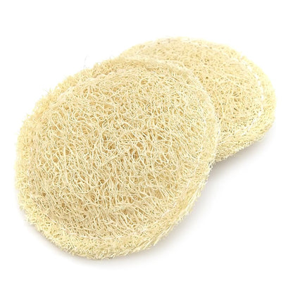 Disco Natural Y Vegetal Peeling - Para Limpieza Facial O Eliminación De Durezas - De Fibra De Luffa Cultivada En Galicia_2