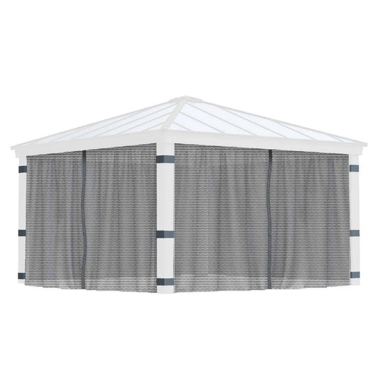 Conjunto de mosquiteiro para gazebo Dallas 422x422 Canopia