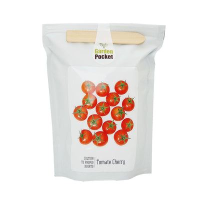 Kit de jardim de bolso: tomate cereja