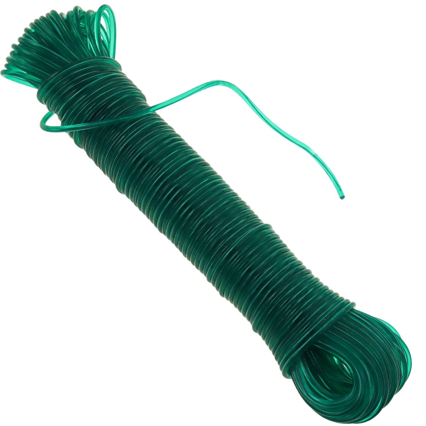 Cuerda De Tendedero De Pvc Con Núcleo De Alambre 20 M X 3 Mm Verde_4