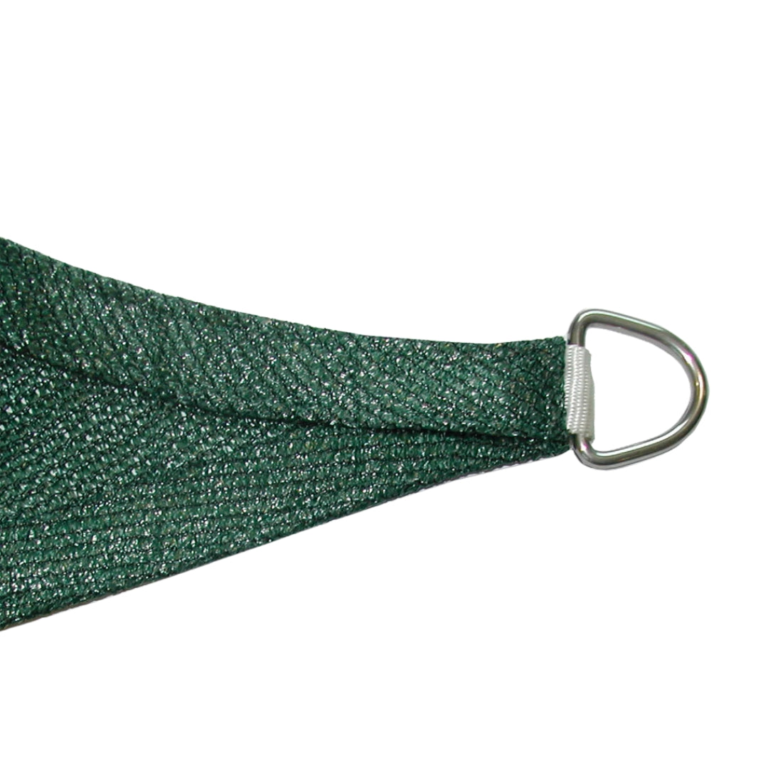 Toldo Vela Permeable Caudrada 3,6x3,6 M Verde Nortene_3