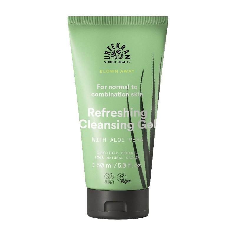 Gel de limpeza facial Urtekram Wild Lemongrass 150ml