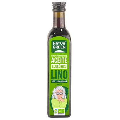 Óleo de Linhaça Biológico NaturGreen 500 ml