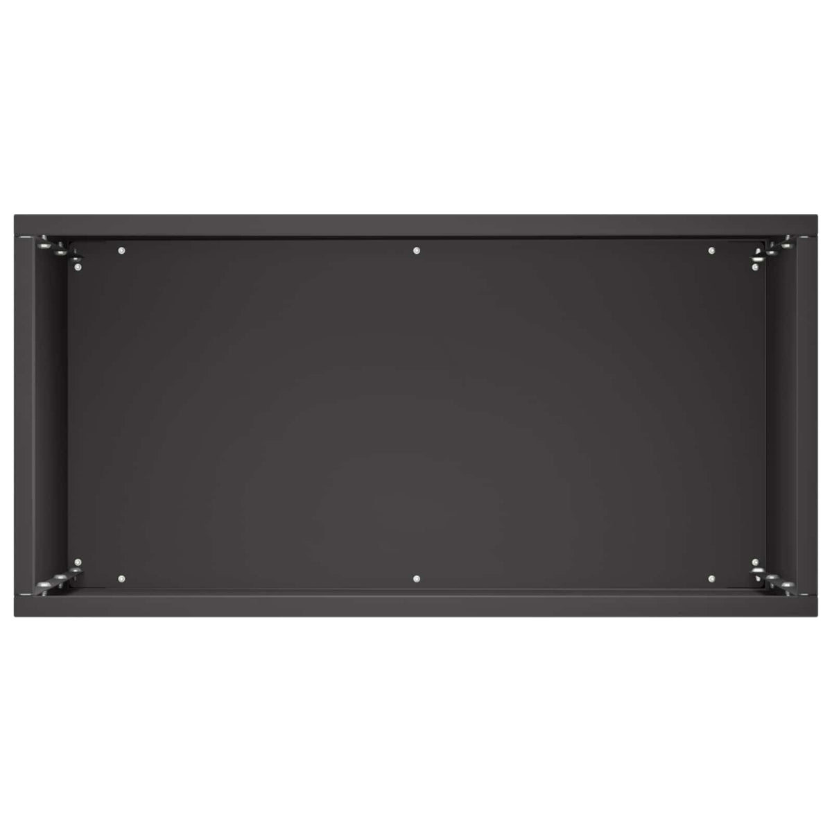 Macetero De Jardín 2 Uds. Negro 40 X 20 X 40 Cm_4