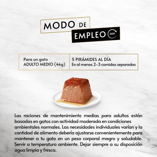 Embalagem de 6 x Mousse de Salmão GOURMET REVELATIONS (4x57g)
