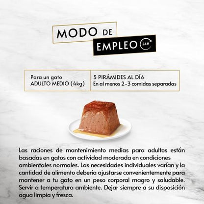 Embalagem de 6 x Mousse de Salmão GOURMET REVELATIONS (4x57g)