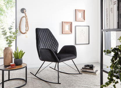 Mecedora Negra 73x94x84 Cm_2