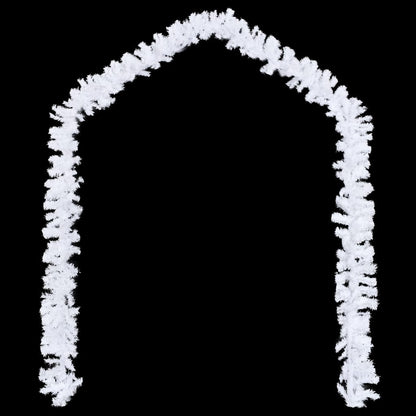 Vidaxl Guirnaldas De Navidad 4 Unidades Pvc Blanco 270 Cm_2