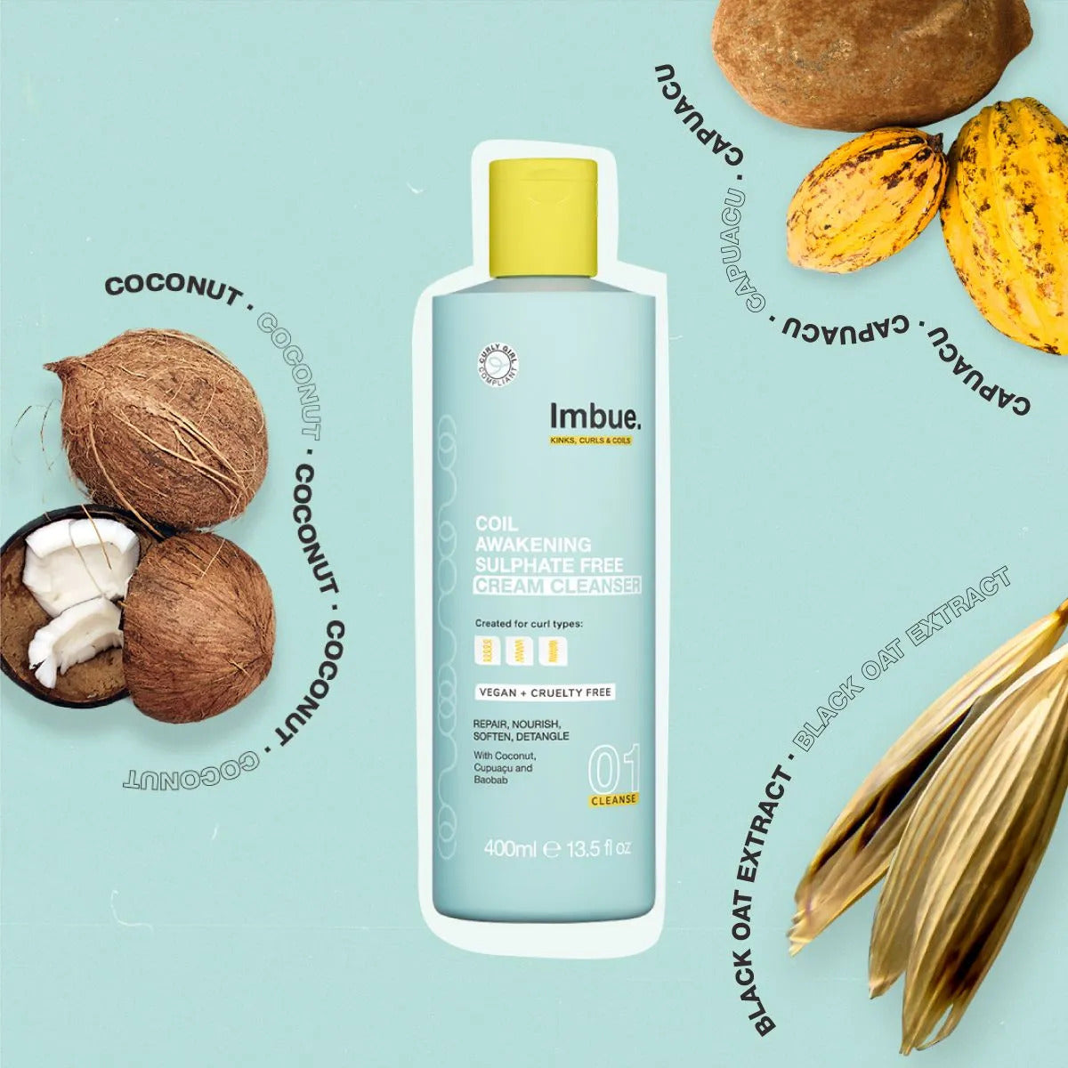 Champú Limpiador Awakening Cream Cleanser Imbue 400ml_1