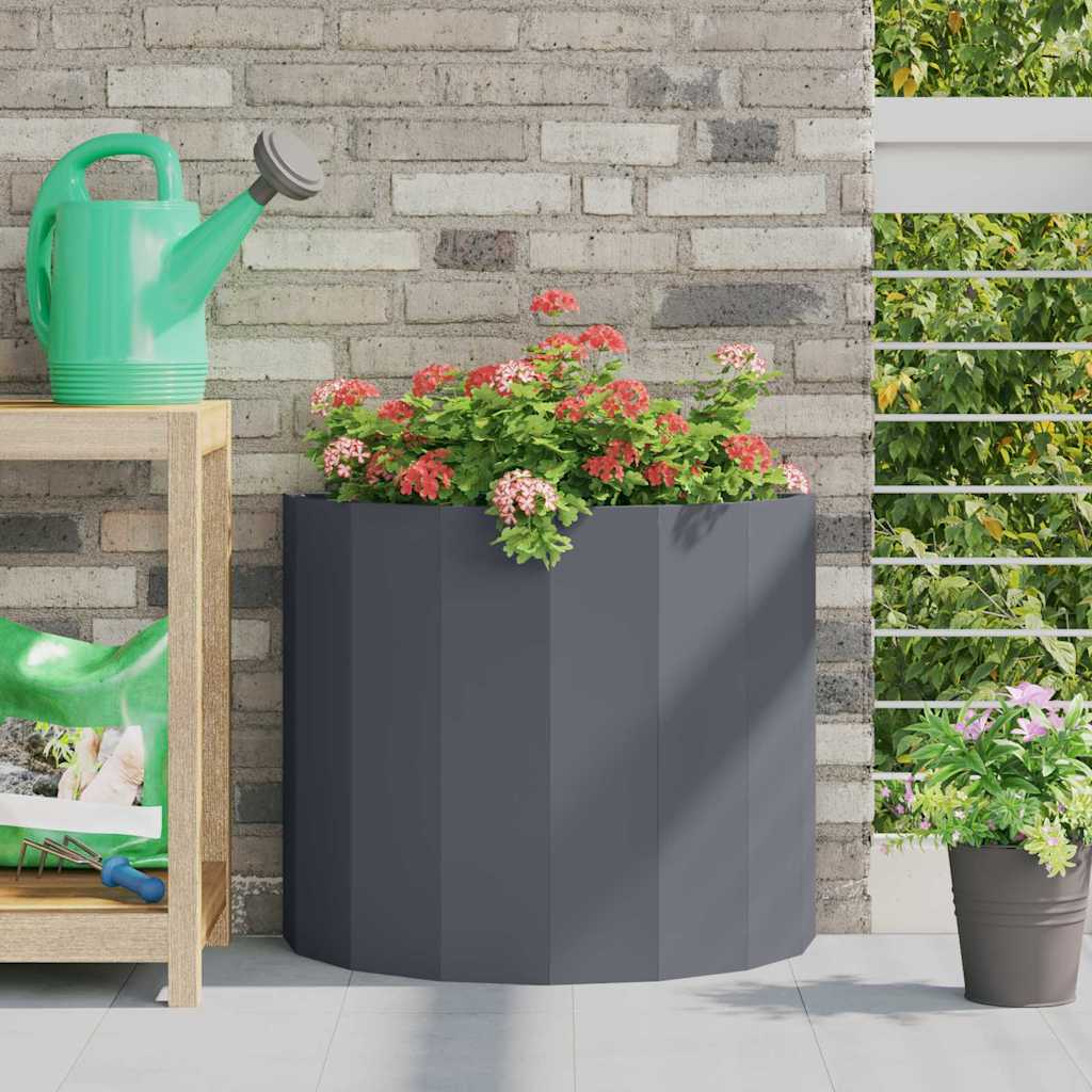 Jardinera Antracita 60 X 30 X 50 Cm Acero_1