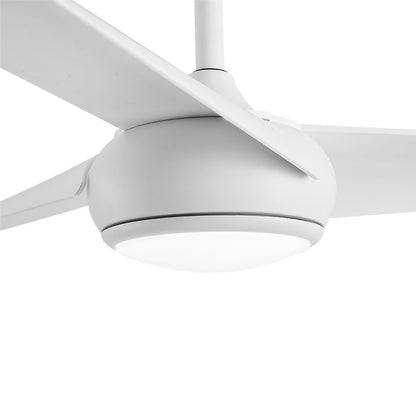 Ventilador Dc Patras 24w Blanco 3 Aspas 6 Velocidades 3 Colores 131,2d 2424lm C/remoto, Memoria Y Temporizador_1