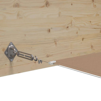 Vidaxl Toldo Vertical Tela Oxford Gris Taupé 100x1200 Cm_3
