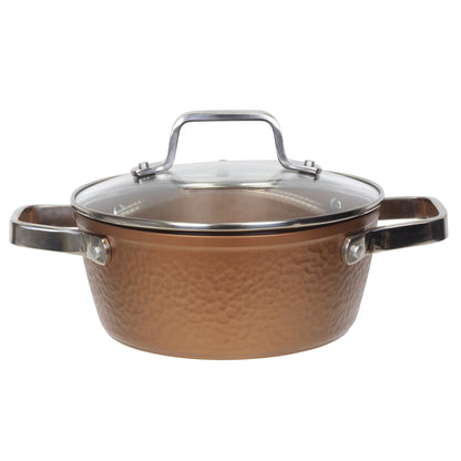 Cacerola Con Tapa 24x10.4cm Aluminio Forjado Inducción, Colección Origen