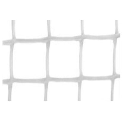Malla Plastica| 1x30m| Blanca| Composición 100% Pvc| Valla De Pvc| Malla Para Cerco| Reticula 20x20mm_1