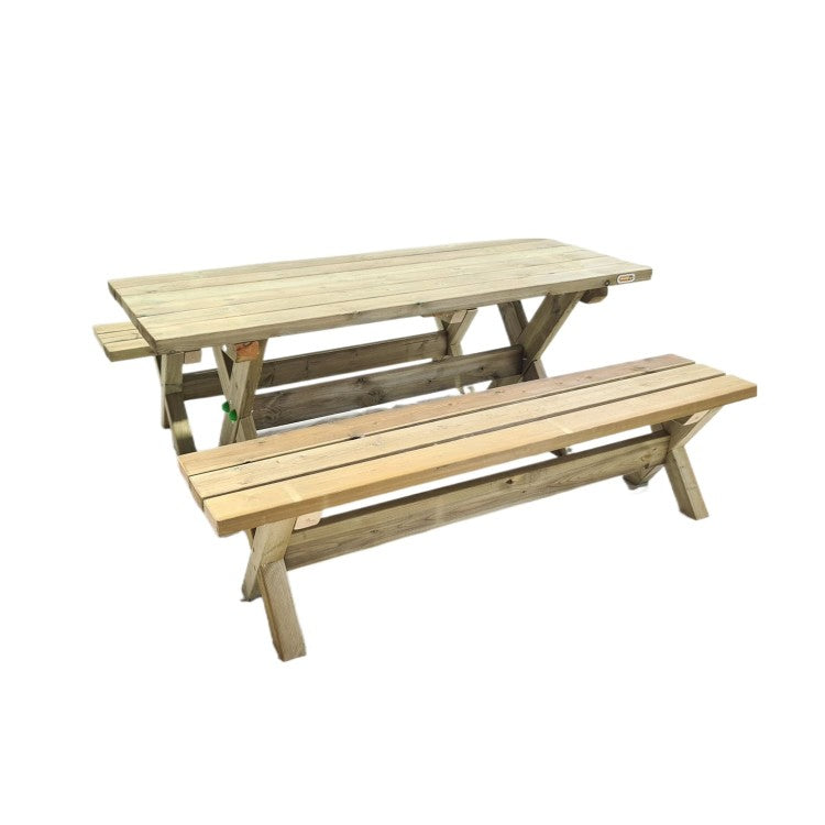 Mesa De Picnic Masgames Xerta 180 Madera Sin Pintar._4