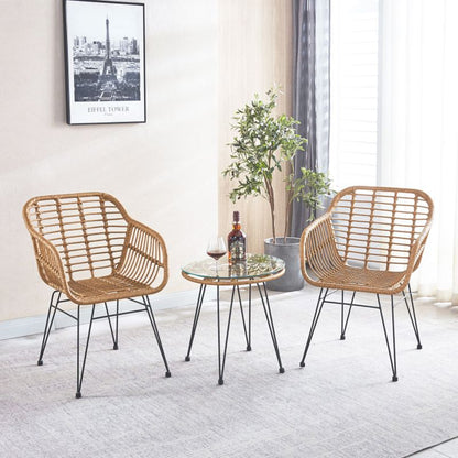 Pack 2 Sillas De Exterior Zaza Rattán, Rattan, 61 X 82 X 56_3
