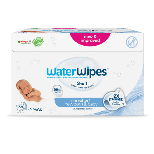 Toalhitas Húmidas WaterWipes BIO Baby Pack 720 Unidades