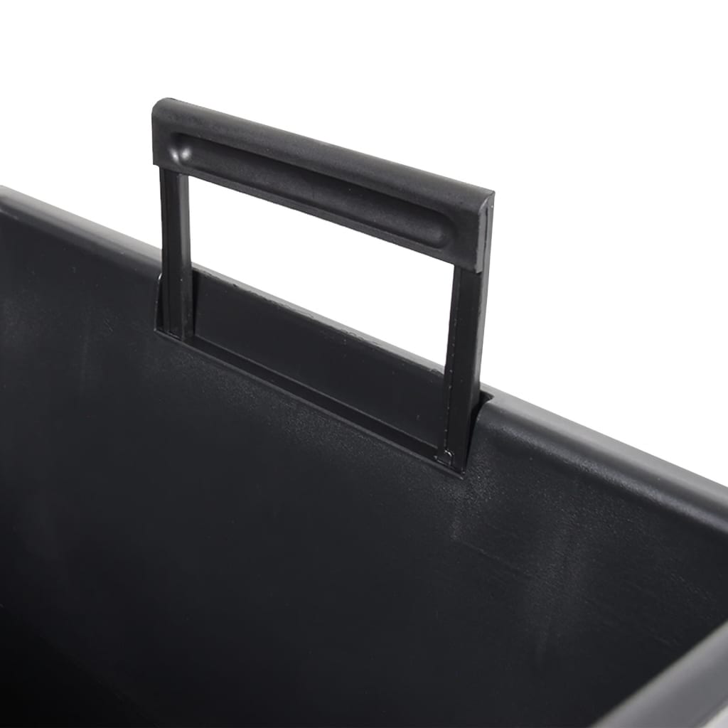 Macetero Con Interior Extraíble Pp Ratán Gris Antracita 37/64 L_5