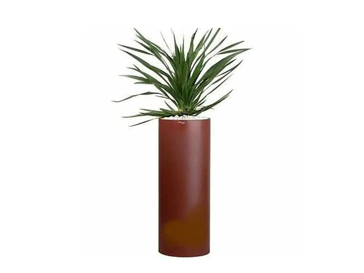 Jardinera Cilindro Acero Corten / Unidad / Ø 95.5 Cm / 50 Cm_4