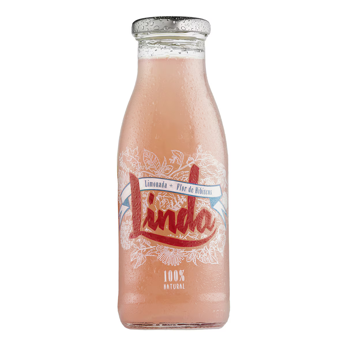 Sumo Linda de Limão e Hibisco 200 ml.