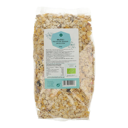 Muesli sem glúten de frutos da floresta ECO Planeta Huerto 500 g