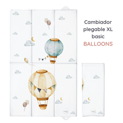 Cambiador Plegable Xl Basic Balloons_1