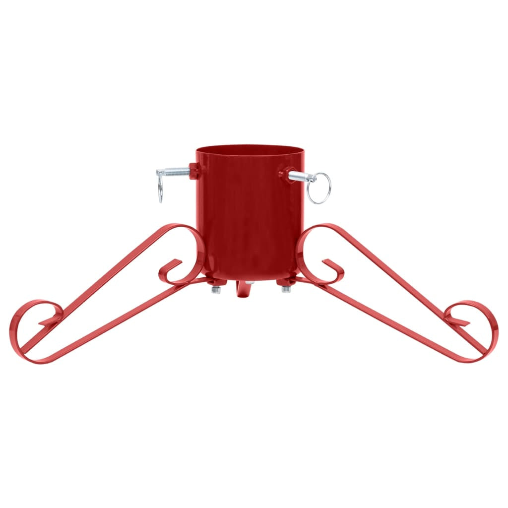 Vidaxl Soporte Para Árbol De Navidad Rojo 58x58x21 Cm_0