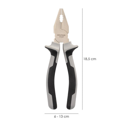 Alicates Universales 180 Mm. Acero Cromo Vanadio Din-iso 5746