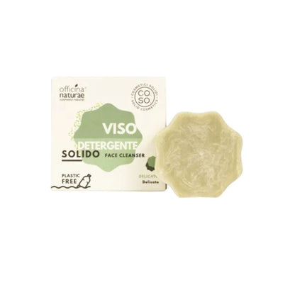 Limpador Facial Sólido Suave Sem Resíduos 64gr Ecologico Officina Naturae