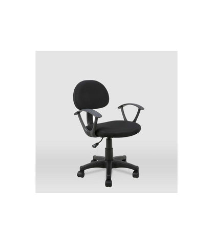Silla De Oficina Leyre En Negro. Alto: 80.5/92.5 Ancho: 55. Fondo: 58,5_4