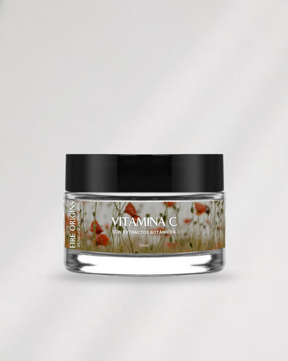 Crema facial Vitamina C con extractos botánicos, Eire Origins, 50ml_0