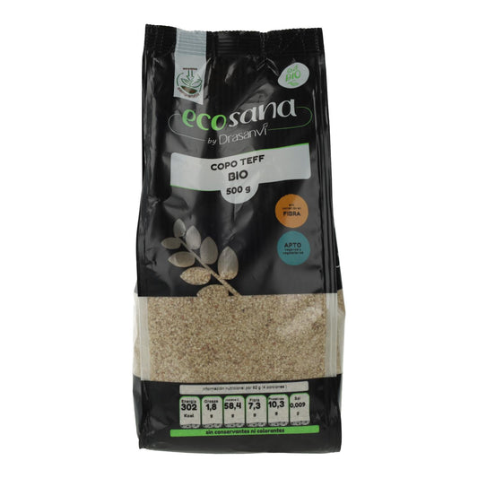 Flocos de teff orgânico Ecosana 500 g