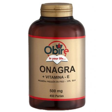 Óleo de Onagra 500 mg Obire 450 cápsulas