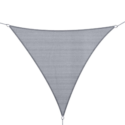 Outsunny Toldo Vela Sombrilla Parasol Triangulo Tejido De Poliester 185 G/m²_0