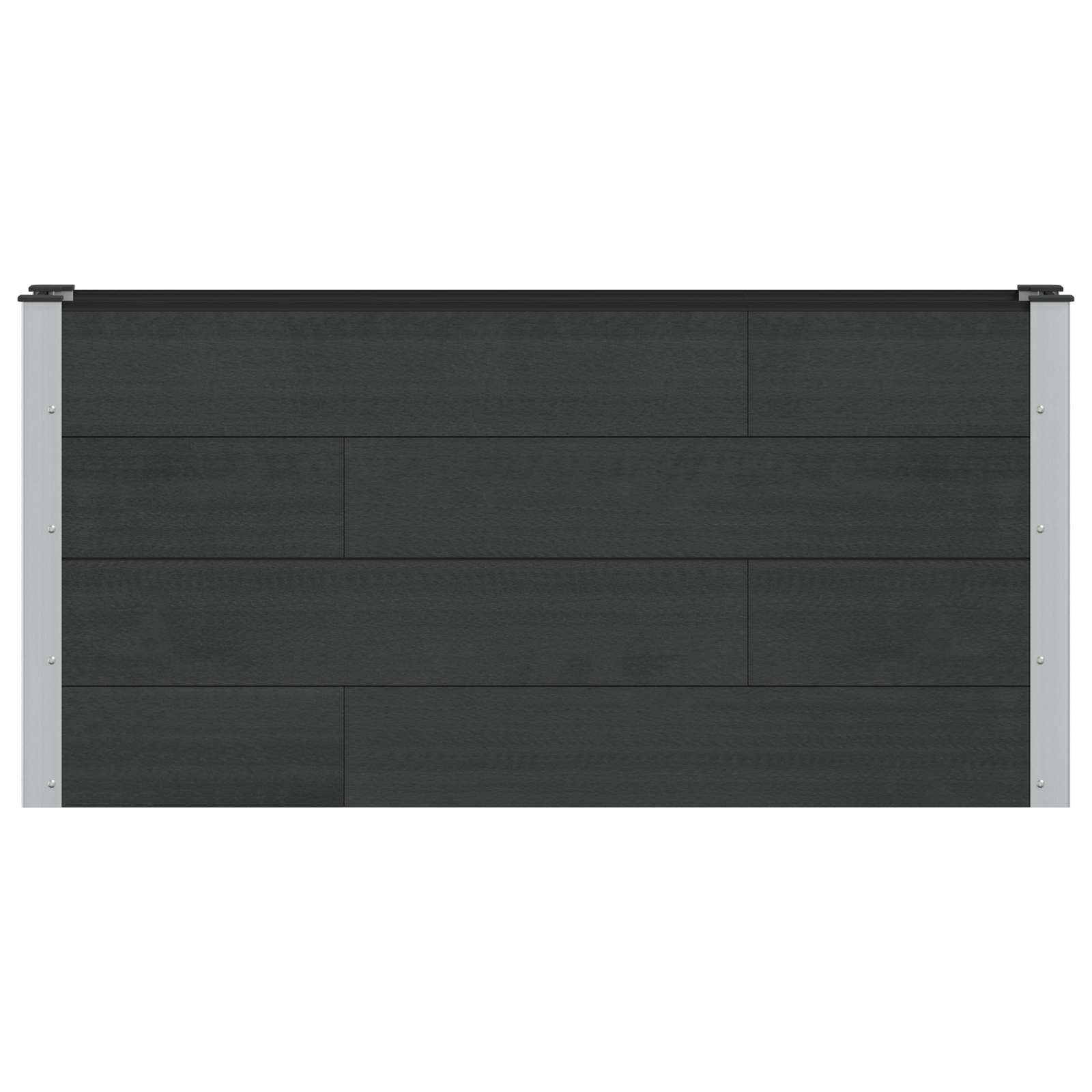 Arriate Elevado Negro 150 X 30 X 72 Cm_2