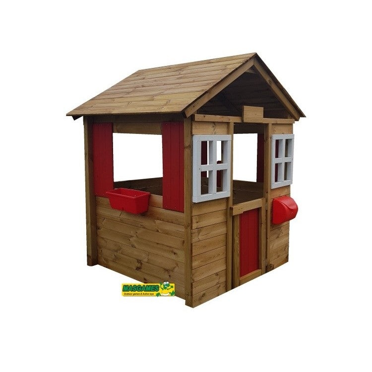 Casita De Madera Masgames Fresita Deluxe Xl._0
