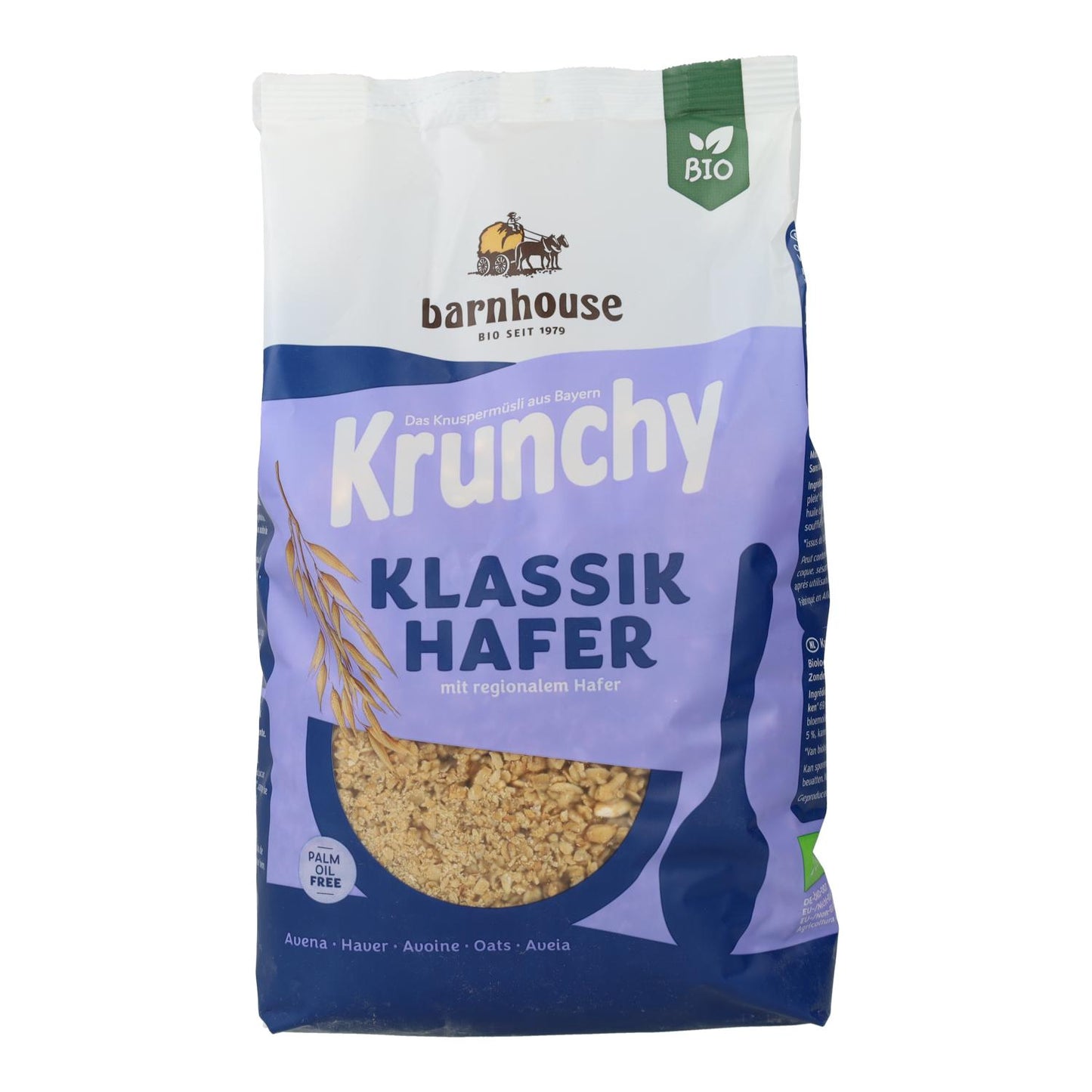 Krunchy Classic BIO Muesli Barnhouse 600 g