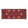Wolfcraft 8409000 - 15 lixas de coríndon, grão 40, 80, 120; perfuradas 93 x 230 mm