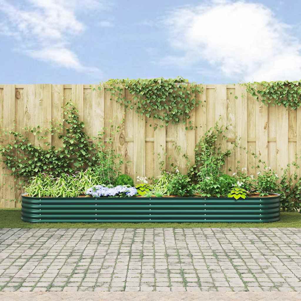 Cama Elevada Verde 400 X 80 X 44 Cm Acero_3