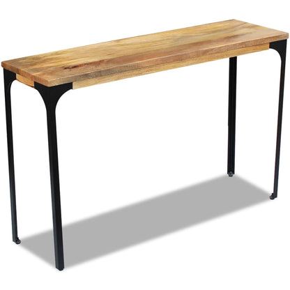 Mesa Consola Madera De Mango 120x35x76 Cm_1