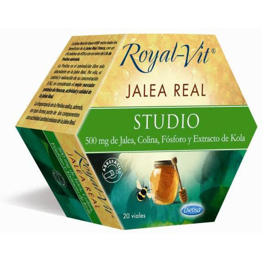 Geleia Real Royal Vit Studio 20 ampolas