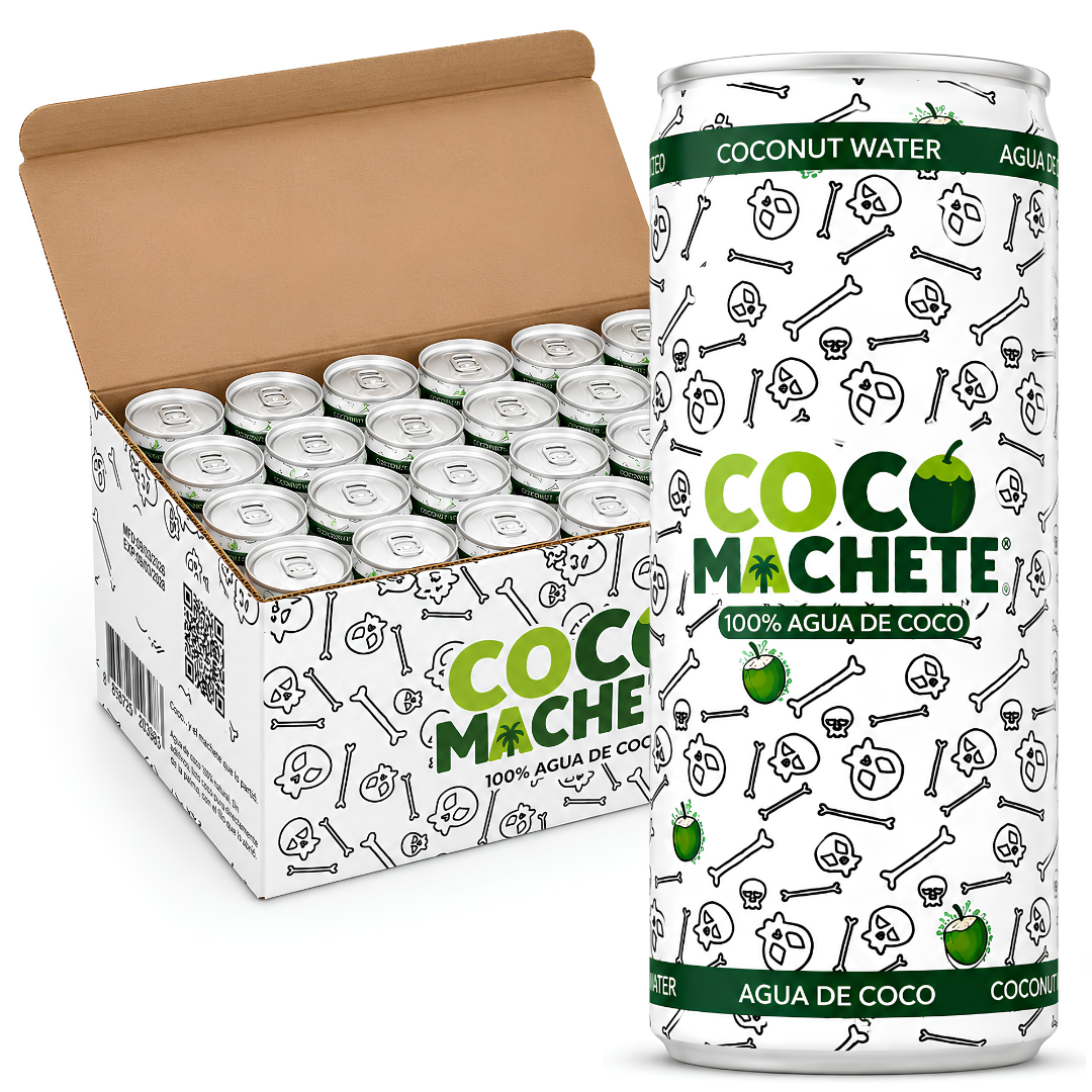 Agua De Coco Natural 100%, Pack 24 Latas X 310 Ml_0